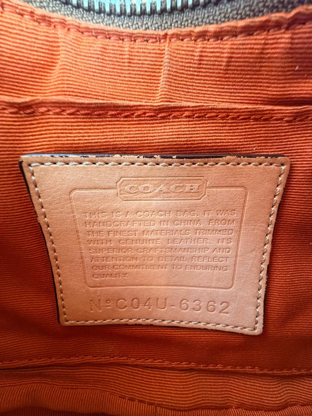 Coach SoHo Y2K Demi Baguette CC Signature Silver Hardware Shoulder Bag 6362